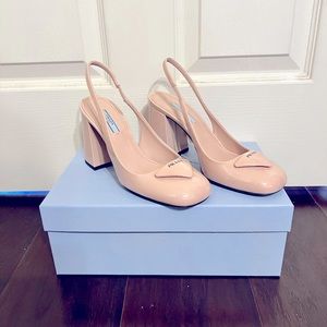 Nude Prada Heels Size 37.5